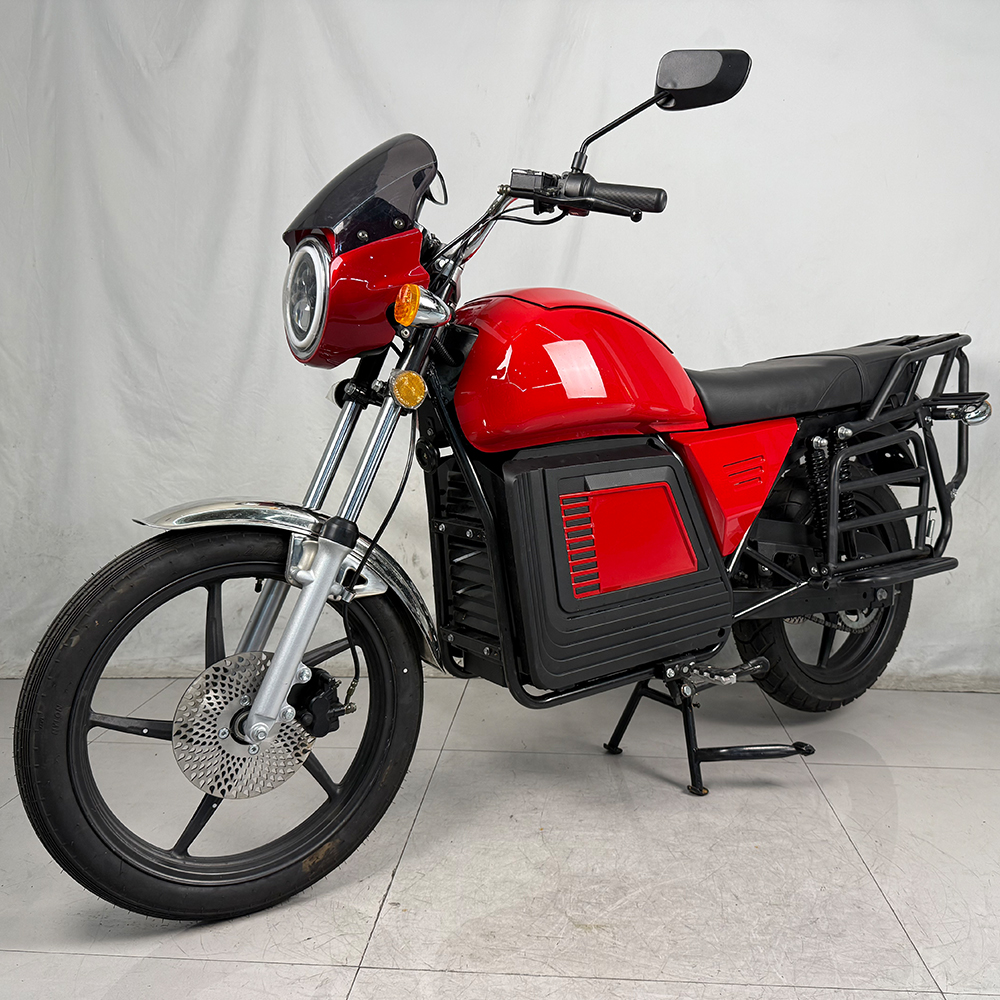 BOX PLUS Wholesale Customization OEM Electric Cruiser Motorcycles with 72V 4.5kW Mid-Mounted Motor Max Speed 80km/h