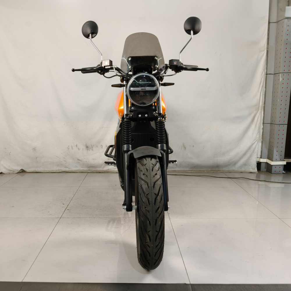JF005-Mid-mounted motor  72V 3000W Electric Racing Dirt Bike Kit Vintage Adult Motorcycles Scooter